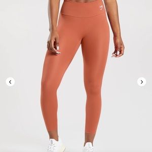 Gymshark Training Leggings - Persimmon Red